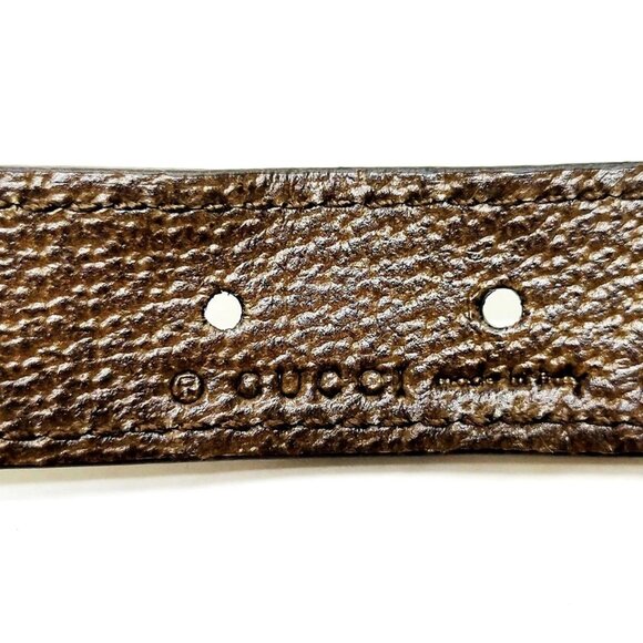 Gucci Dog Leash and Collar Sherry Line Red Canvas 526-071525 - Picture 13 of 15